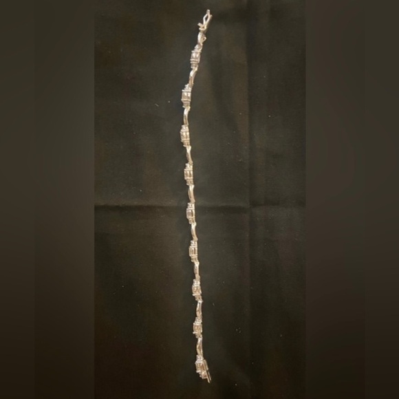 Cubic Zirconia Tennis Bracelet - Picture 2 of 5